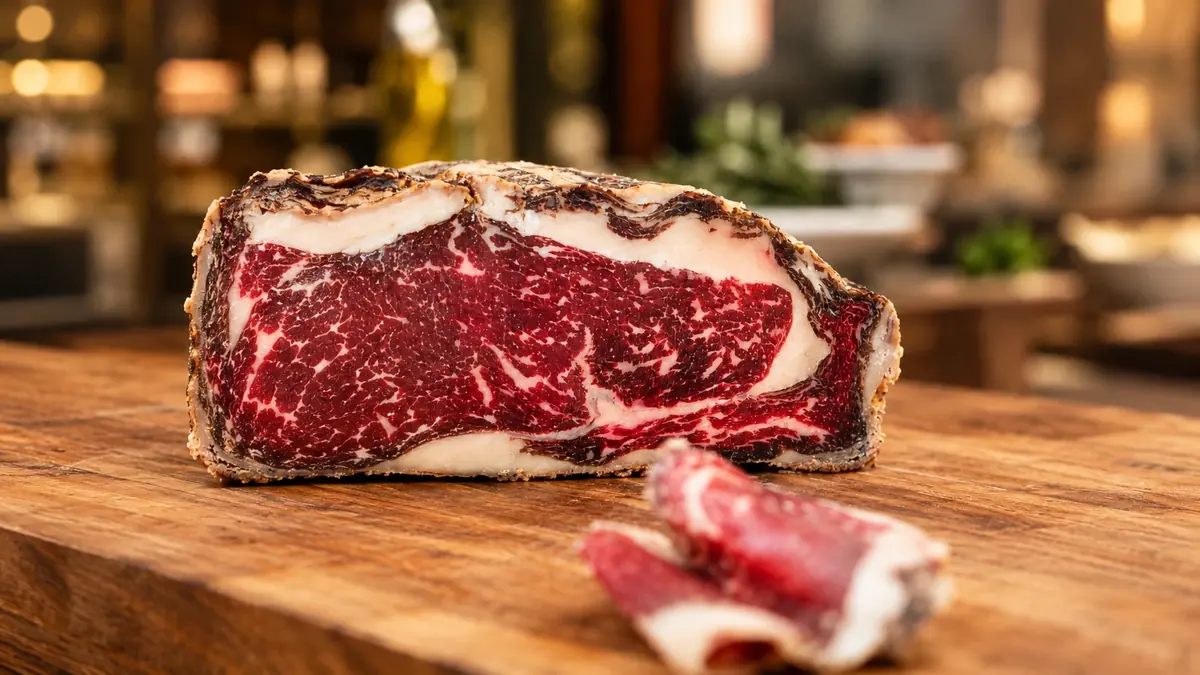 Dry-aged beef for the Segreto n°7